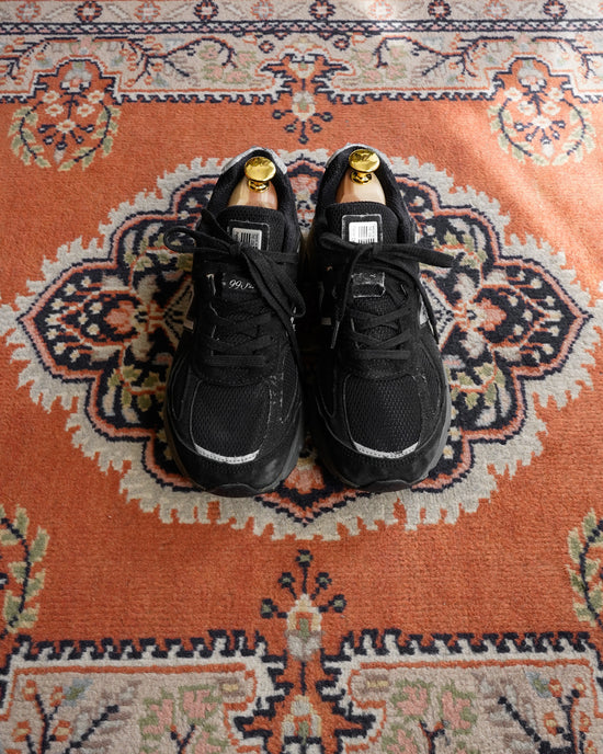 NEW BALANCE 990V4 BLACK 24.0CM U.S.A.