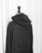 GIORGIO ARMANI 2017AW Viscose & Cupro Stretch Hooded Blouson Made in ITALY