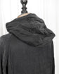 GIORGIO ARMANI 2017AW Viscose & Cupro Stretch Hooded Blouson Made in ITALY