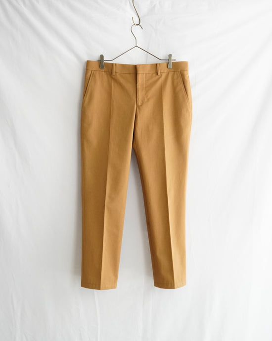 Made in ITARY HERMES COTTON CHINO TROUSERS