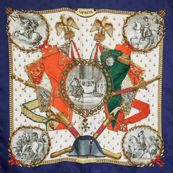 HERMES カレ90"NAPOLEON"