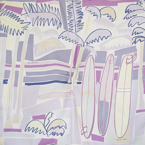 HERMES カレ90"Sea, Surf and Fun"