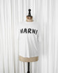 2021SS MARNI Brush Stroke Logo Over Tee