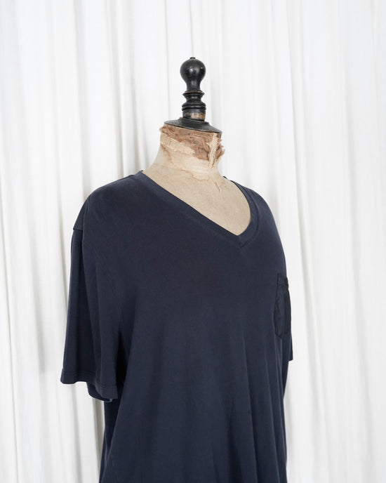 PRADA Nylon Pocket V Neck Tee