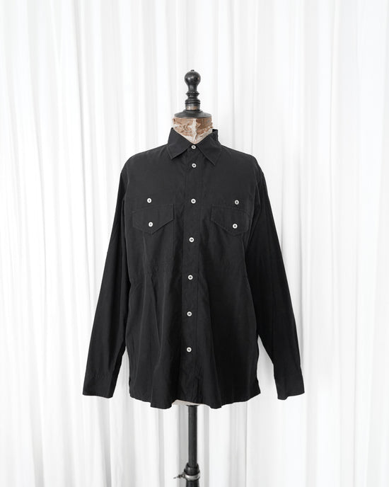 2020SS MARNI Double Pocket Boxy Cotton Work shirt Made in Italy