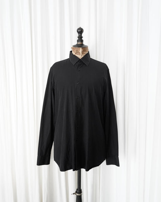 90s PRADA Black Cotton shirt