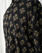 ANTIK BATIK homme Cut Jacquard Botanical Cotton Block Printed Shirt "Dead Stock"