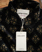 ANTIK BATIK homme Cut Jacquard Botanical Cotton Block Printed Shirt "Dead Stock"