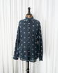 90s DOLCE&GABBANA All over floral embroidered cotton shirt Made in Italy