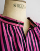 20century French antique Wool& Silk custume stripe blouse