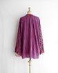 20century French antique Wool& Silk custume stripe blouse