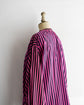 20century French antique Wool& Silk custume stripe blouse