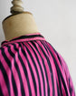 20century French antique Wool& Silk custume stripe blouse