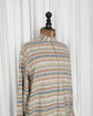 90s MISSONI UOMO Chevron Weaved 3D Plaid Cotton S/S shirt