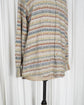 90s MISSONI UOMO Chevron Weaved 3D Plaid Cotton S/S shirt