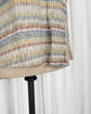 90s MISSONI UOMO Chevron Weaved 3D Plaid Cotton S/S shirt