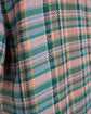 90s MISSONI UOMO Chevron Weaved 3D Plaid Cotton S/S shirt "Dead Stock"