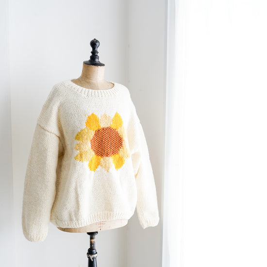 Crew Neck Knit-Sunflower