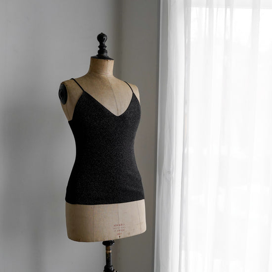 RIBBED-KNIT CAMISOLE