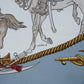 HERMES カレ90"MARINE ET CAVALERIE"