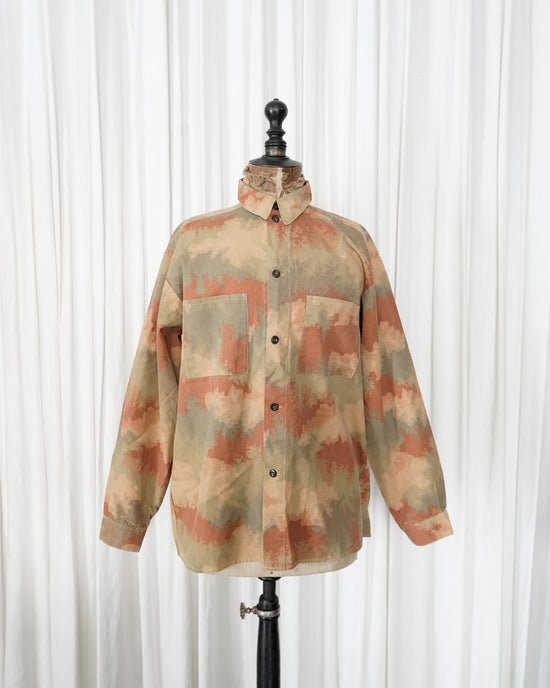 1990S CZECHOSLOVAKIAN ARMY EXPERIMENTAL DESERT CAMOUFLAGE JACKET "DEAD STOCK"
