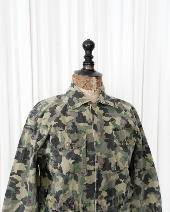 1960s Czechoslovakian Army  Disruptive Camouflage Field Jacket