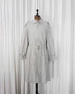 90s allegri "Impermeabili" Cotton Trench Coat ⁠Creative designed by Martin Margiela Made in ITARY