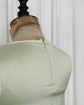 2017SS Maison Margiela ④ Viscose Silk Raw Edge Top Made in ITARY