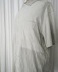 EMPORIO ARMANI Laser Cut Perforated Summer Suede Leather Shirt