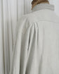 EMPORIO ARMANI Laser Cut Perforated Summer Suede Leather Shirt