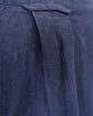 90s Polo by Ralph Lauren Midnight Navy Linen Open Collar Shirt