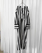 Sara mallika ikat stripe dress
