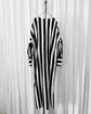 Sara mallika ikat stripe dress