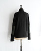 HERMES Made in ITARY Leather switching double zip knit cardigan