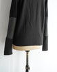 HERMES Made in ITARY Leather switching double zip knit cardigan