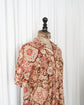 90s RALPH LAUREN COUNTRY Persian Paisley Cotton Open Collar Shirt