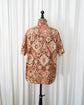 90s RALPH LAUREN COUNTRY Persian Paisley Cotton Open Collar Shirt
