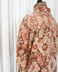 90s RALPH LAUREN COUNTRY Persian Paisley Cotton Open Collar Shirt