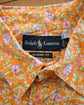 90s Polo by Ralph Lauren "CLASSIC FIT"Oranfe Calico Shirt