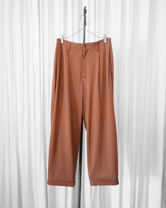 saby TWO TUCK TROUSER- Recycled Fiber Jersey FAB -