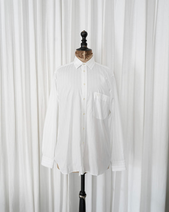 90s Valentino Chemises Stripe Shirt