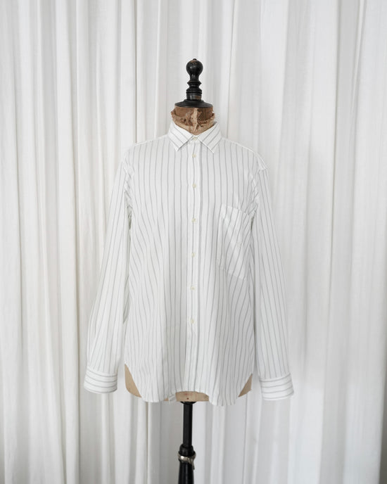 90s Valentino Chemises Stripe Shirt