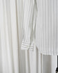 90s Valentino Chemises Stripe Shirt