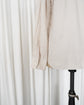 90s Valentino Chemises Sand Beige Stripe Shirt Made in Italy