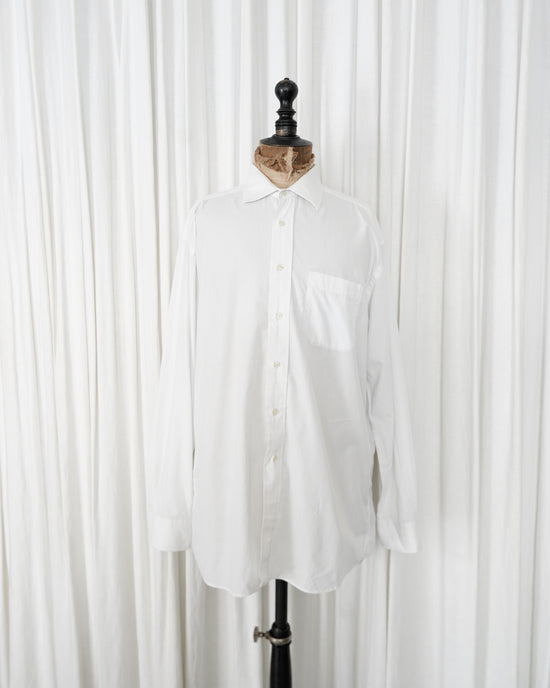 90s Christian Dior Cotton Rich White Shirt