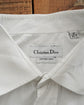 90s Christian Dior Cotton Rich White Shirt