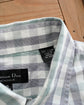 90s Christian Dior MONSIEUR Gingham check Shirt