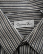 90s Christian Dior Stripe Shirt