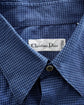 90s Christian Dior Gingham Check Shirt Made in France