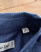 90s Christian Dior Gingham Check Shirt Made in France